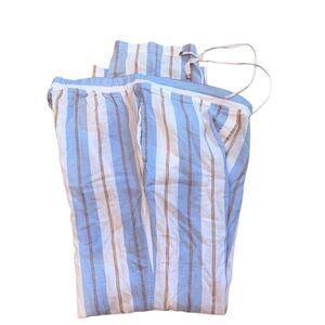 Tommy Bahama Women’s Linen/ Cotton Blend Lightweight Stripe Pants